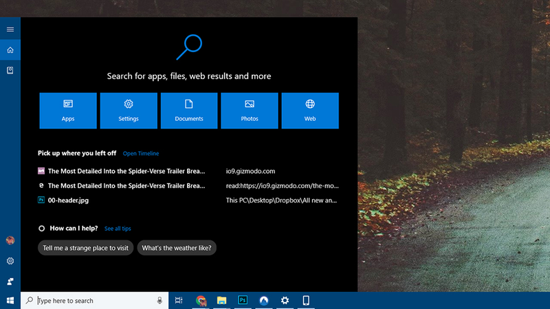 Illustration for article titled 9 Things You Can Do in the Windows 10 October 2018 Update That You Couldn't Do Before